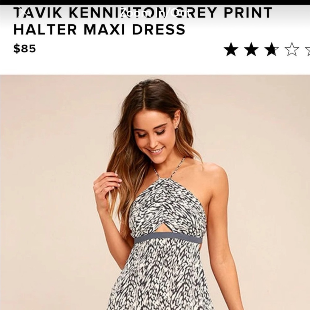 Lulu’s Tavik Maxi Dress- size XS